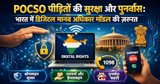 POCSO पीड़ितों की सुरक्षा और पुनर्वास: भारत में डिजिटल मानव अधिकार मॉडल की ज़रूरत